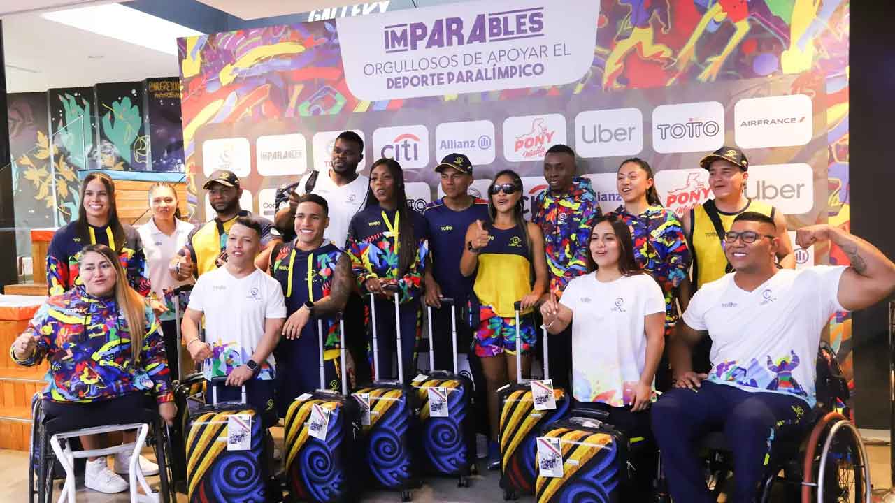 Colombia competirá con 78 deportistas en los Juegos Paralímpicos París