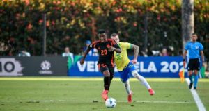 Colombia se hizo gigante ante Brasil con este golazo en Sudamericano
