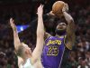 Los Celtics fueron demasiada pieza para los Lakers, que se quedaron sin LeBron James por lesión