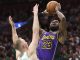 Los Celtics fueron demasiada pieza para los Lakers, que se quedaron sin LeBron James por lesión
