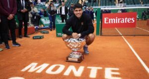 Alcaraz se acercó a Sinner tras su triunfo en Montecarlo 2025