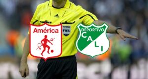 definido el árbitro para el clásico América vs Cali