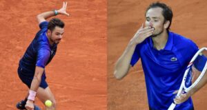 Wawrinka quedó fuera y Medvedev avanzó