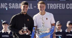 Rune derrota a Alcaraz en la final del torneo ATP 500 de Barcelona