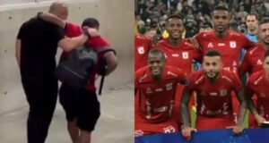 Preocupación en América de Cali: sin poder caminar, así salió figura