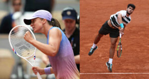 Alcaraz y Swiatek pisan fuerte en su debut de Roland Garros 2025