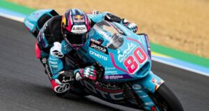 David Alonso ya compite en el Gran Premio de Francia de Moto2