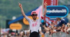 Kasper Asgreen ganó la etapa 14 del Giro de Italia 2025