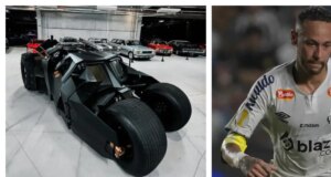 se compró un espectacular auto réplica del Batimóvil de Batman