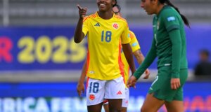 La Selección Colombia femenina, insaciable: Wendy Bonilla ingresa y marca golazo para el 6-0 parcial contra Bolivia en Copa América