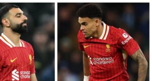 ¿Qué pasó entre Mohamed Salah y Luis Díaz? El violento choque que libraron en entrenamiento de Liverpool y que encendió las redes; video