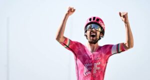 Ben Healy ganó en solitario la etapa 6 del Tour de Francia