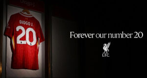 Liverpool retira para siempre su camiseta 20 en honor a Diogo Jota
