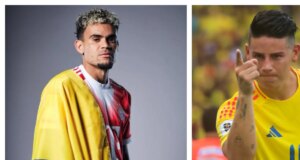 La reacción de James Rodríguez al ver cómo apodaron a Luis Díaz en el Bayern Múnich