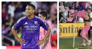 como si fuera su primer día, corre para no quedarse sin la camiseta de Luis Suárez, video