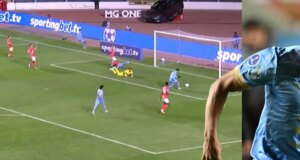 El increíble gol que se perdió Bolívar en la Copa Sudamericana: lo intentó dos veces y no pudo; una de ellas, Daniel Cataño