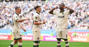 Jhon Córdoba calibró la puntería y fue picante en el triunfo de Krasnodar: marcó doblete y presiona para ser llamado a la Selección Colombia