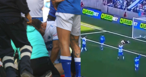 el exarquero Patricio Toledo se desplomó tras un infarto y fue reanimado en pleno estadio