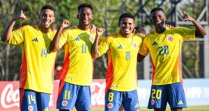 Fixture de la Selección Colombia Sub-20 para el Mundial de Chile