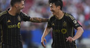 LAFC suma cuarto triunfo consecutivo con doblete de Son y gol de Bouanga