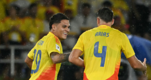 EN VIVO | Colombia vs México, en Arlington, Texas: golazo de Jhon Lucumí al minuto 15; el defensa de La Tricolor abre el marcador