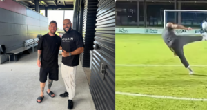 Escolta de Lionel Messi deslumbra con increíble golazo durante una práctica del Inter Miami y se hizo viral