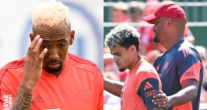 La paz de Luis Díaz y Bayern Múnich fue alterada por el polémico regreso de exjugador; desató la furia de la afición por escándalo: ‘vete a la mi***’