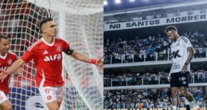 Rafael Santos Borré hunde al Santos de Neymar en el descenso