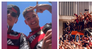 Apoteósico festejo de Flamengo y Jorge Carrascal, tras la conquista de la Copa Libertadores