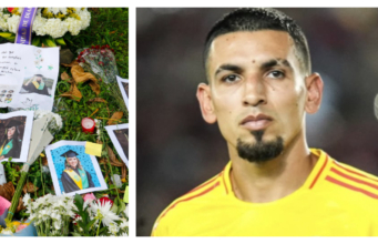 Daniel Muñoz, jugador de la Selección Colombia, se solidariza con familiares de estudiantes fallecidos tras accidente en excursión