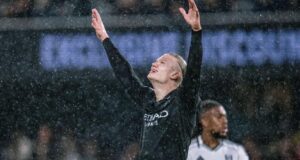 Haaland batió un récord histórico contra Fulham