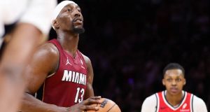 Adebayo anota 83 puntos, segunda mayor marca en la NBA