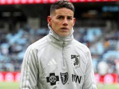 James Rodríguez quedó fuera de convocatoria de Minnesota