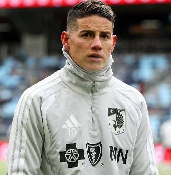James Rodríguez quedó fuera de convocatoria de Minnesota