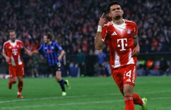 Luis Díaz conduce al Bayern Múnich a cuartos de la Champions