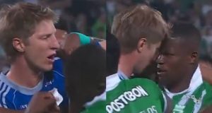 Tenso momento entre Llinás y Román en la Sudamericana