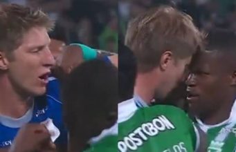 Tenso momento entre Llinás y Román en la Sudamericana