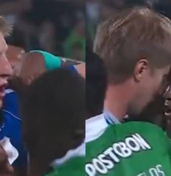 Tenso momento entre Llinás y Román en la Sudamericana