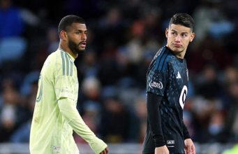 James Rodríguez espera minutos con Minnesota