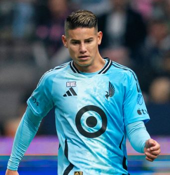 James Rodríguez fue titular por primera vez con Minnesota United