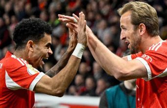 Kane y Luis Díaz envían al Bayern a la final de la Copa Alemania