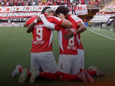 Santa Fe goleó a Cúcuta Deportivo y se ilusiona con clasificar