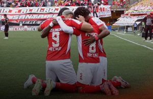 Santa Fe goleó a Cúcuta Deportivo y se ilusiona con clasificar