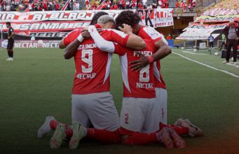 Santa Fe goleó a Cúcuta Deportivo y se ilusiona con clasificar