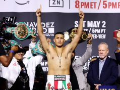 David Benavídez reaccionó duramente al próximo combate del Canelo