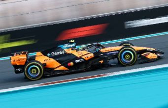 Norris partirá en primera posición en el esprint de Miami 2026