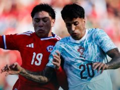 Portugal derrota 2-1 a Chile en amistoso premundialista