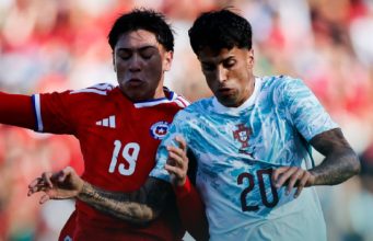 Portugal derrota 2-1 a Chile en amistoso premundialista